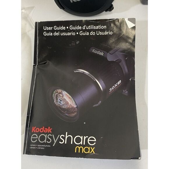 Kodak Easyshare MAX z990 12 MP Digital Camera w/Batteries 16BG Memory Case Cord - Picture 12 of 14